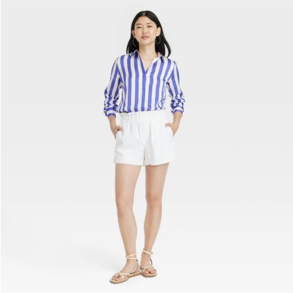 a new day White High Waist Shorts